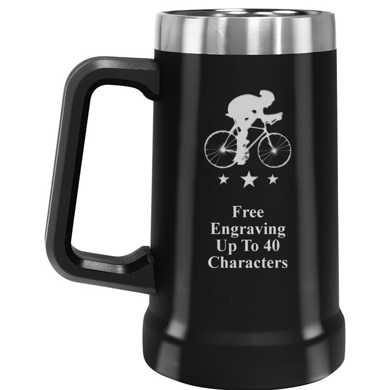 BEER MUG 24OZ BLACK