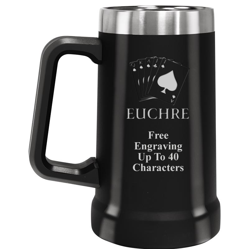 BEER MUG 24OZ BLACK