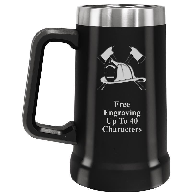 BEER MUG 24OZ BLACK