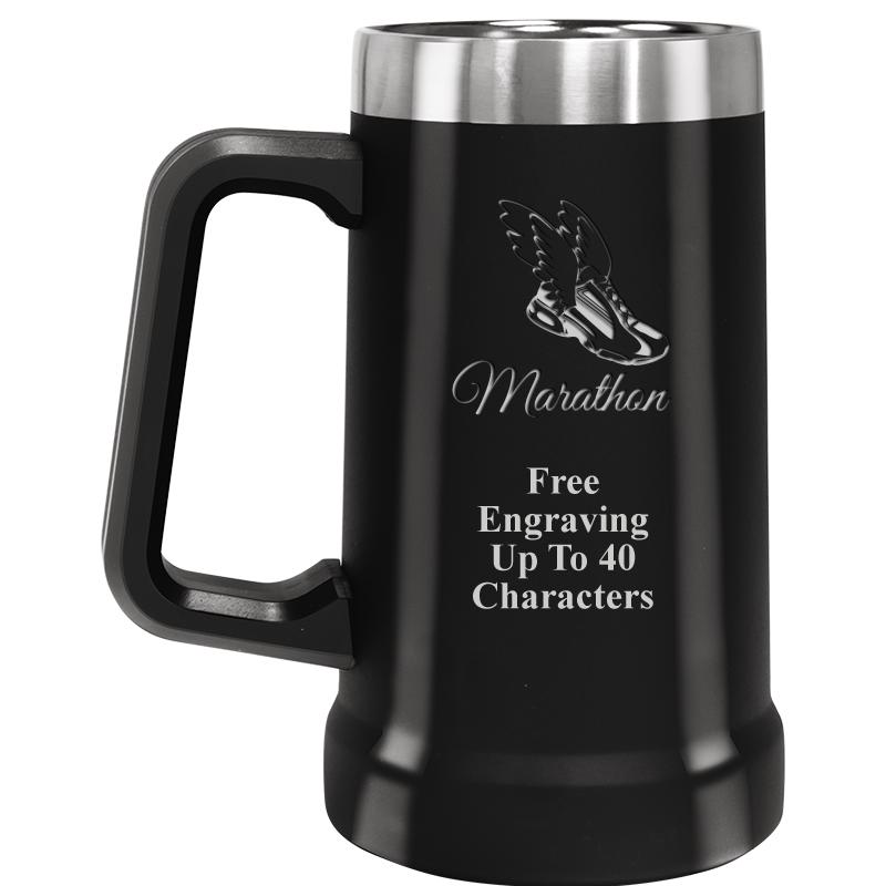 BEER MUG 24OZ BLACK