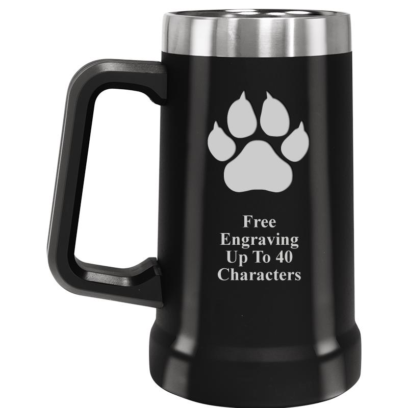BEER MUG 24OZ BLACK