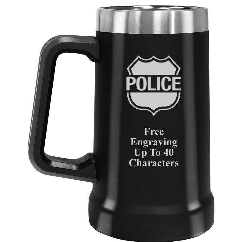 BEER MUG 24OZ BLACK
