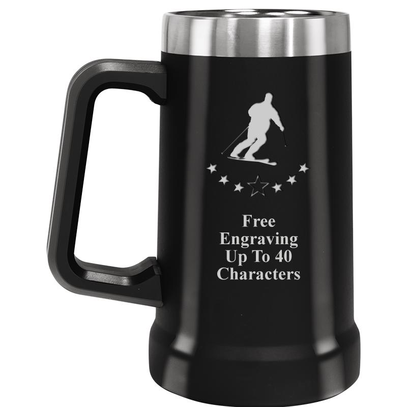 BEER MUG 24OZ BLACK