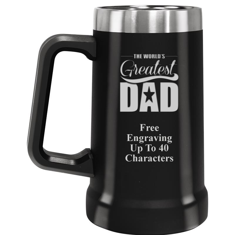 BEER MUG 24OZ BLACK