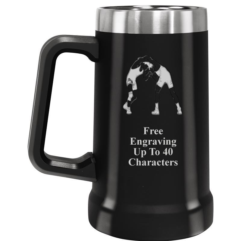 BEER MUG 24OZ BLACK