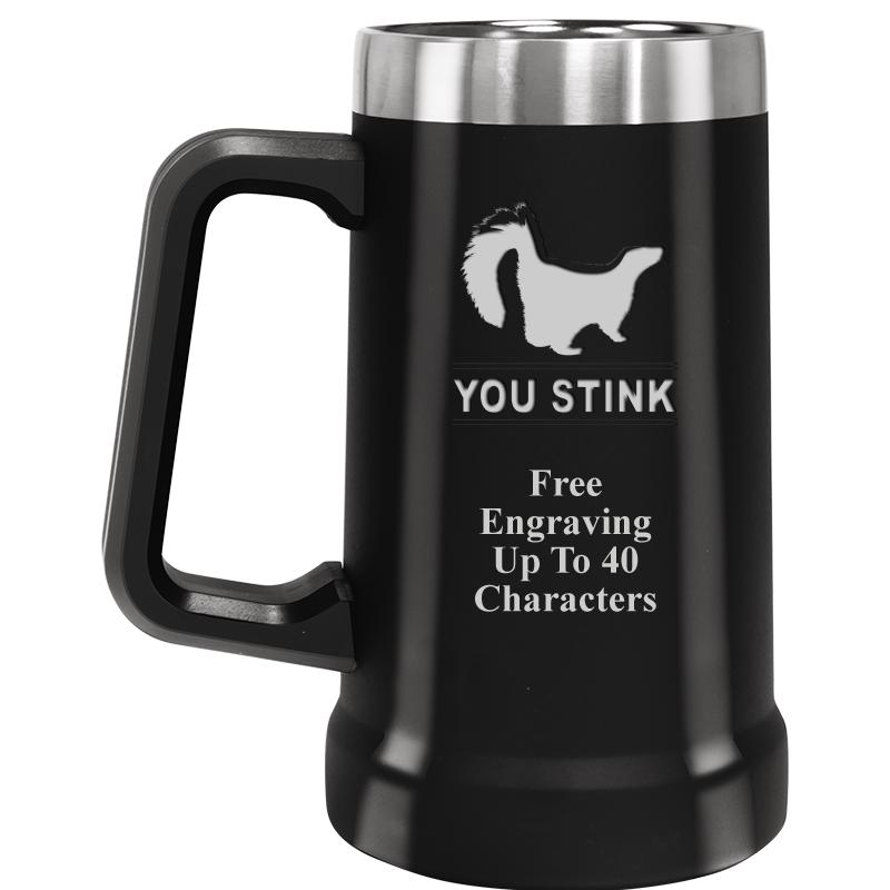 BEER MUG 24OZ BLACK