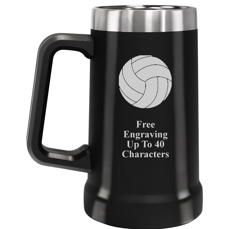 BEER MUG 24OZ BLACK