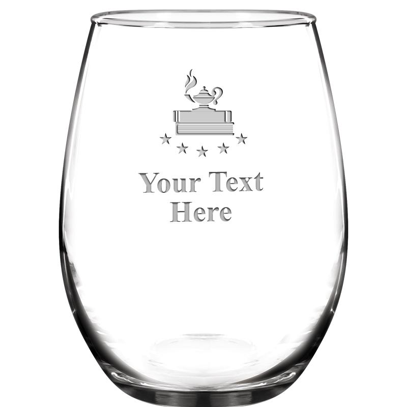 17oz DIONYSUS STMLSS WINE GLS