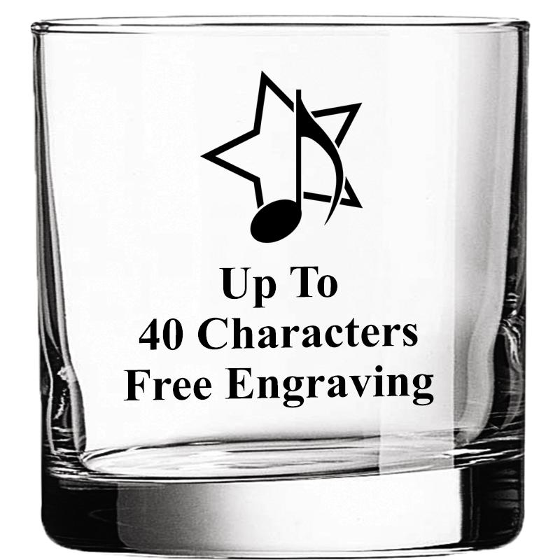 CLR DBL OLD FASHN 10.5OZ GLASS