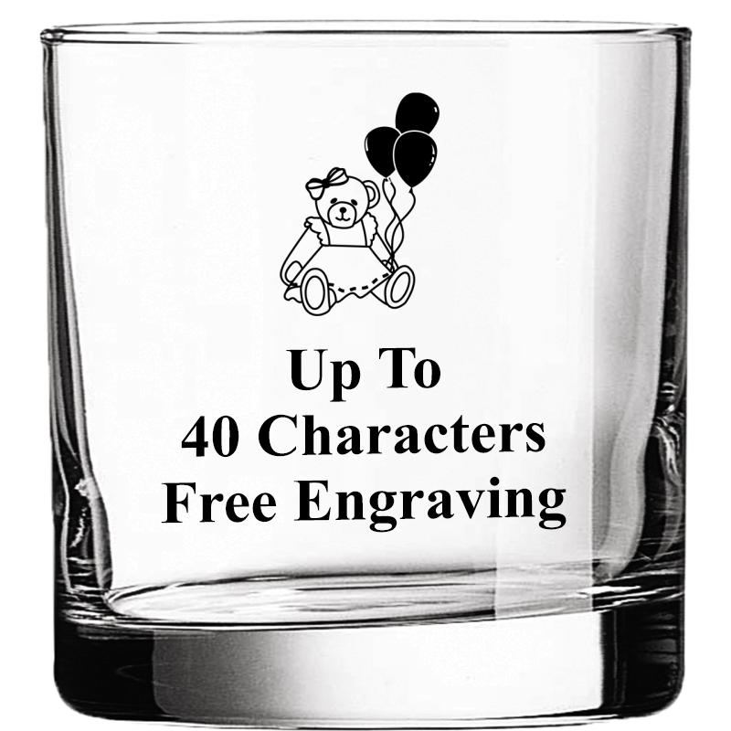 CLR DBL OLD FASHN 10.5OZ GLASS