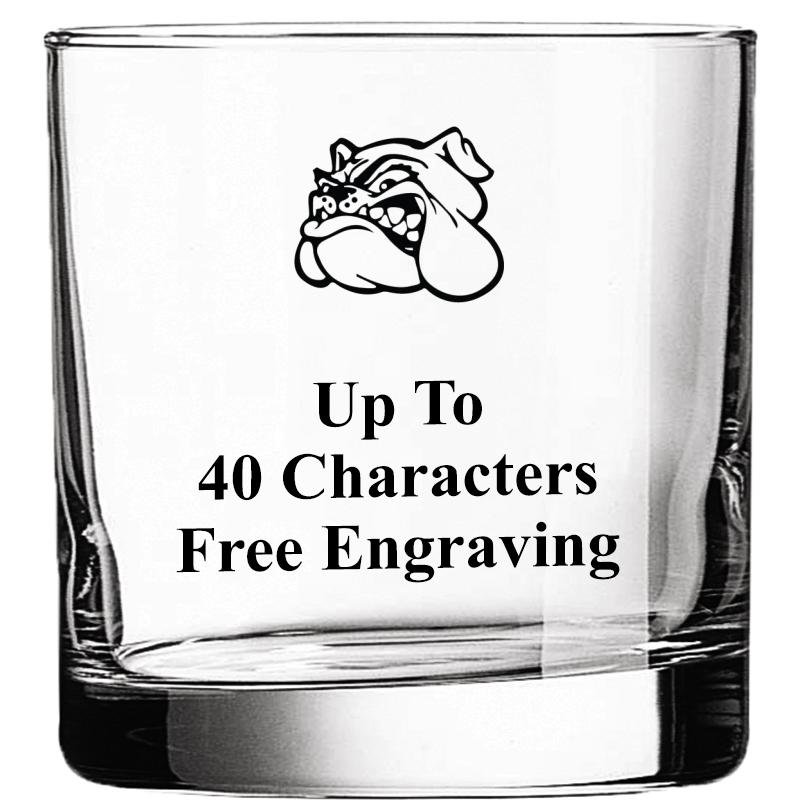 CLR DBL OLD FASHN 10.5OZ GLASS