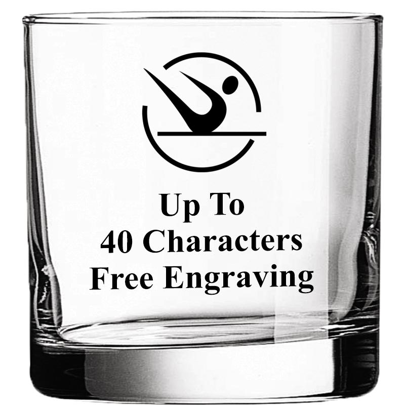 CLR DBL OLD FASHN 10.5OZ GLASS