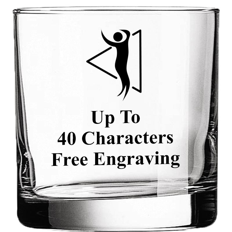 CLR DBL OLD FASHN 10.5OZ GLASS