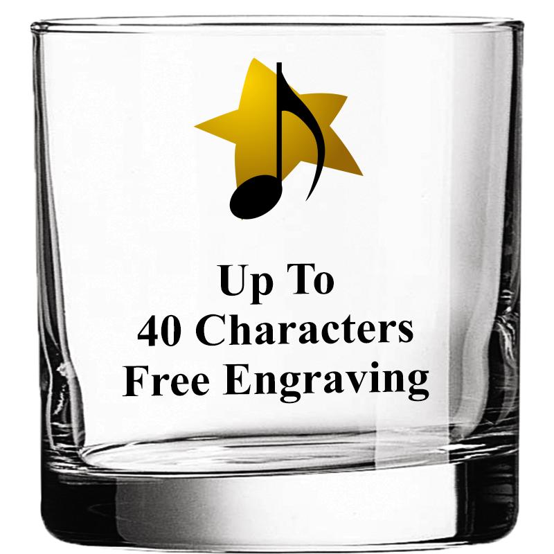 CLR DBL OLD FASHN 10.5OZ GLASS