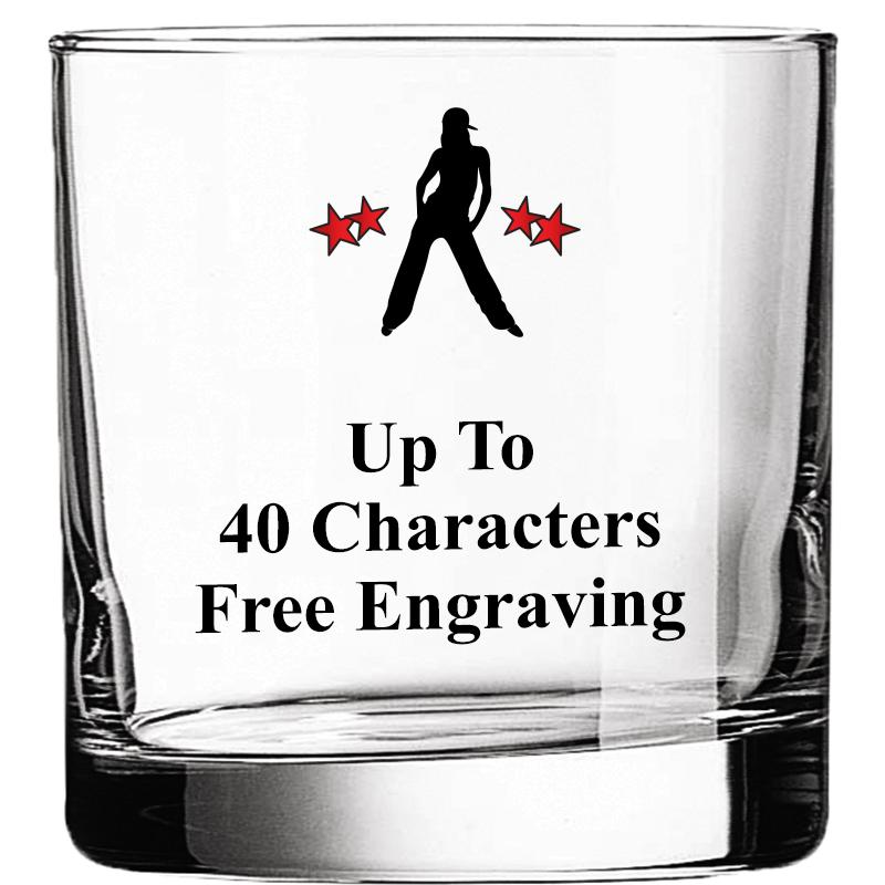 CLR DBL OLD FASHN 10.5OZ GLASS