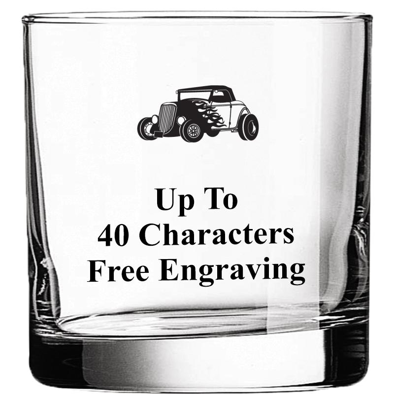 CLR DBL OLD FASHN 10.5OZ GLASS