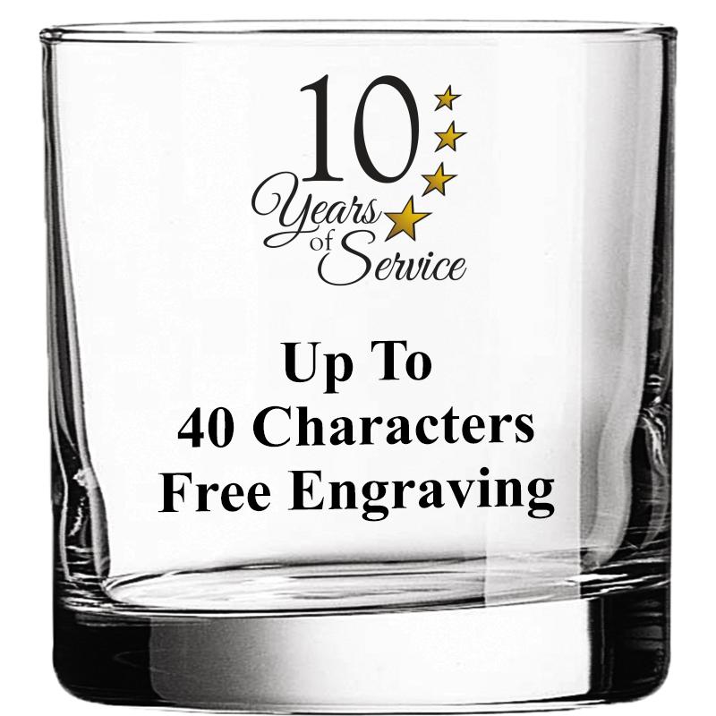 CLR DBL OLD FASHN 10.5OZ GLASS