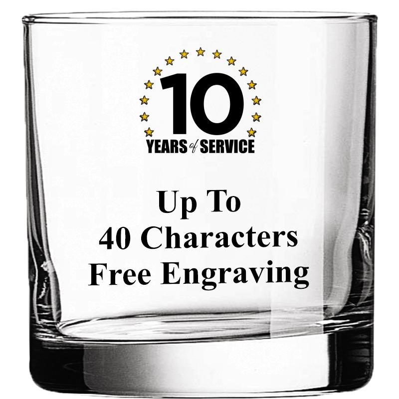 CLR DBL OLD FASHN 10.5OZ GLASS