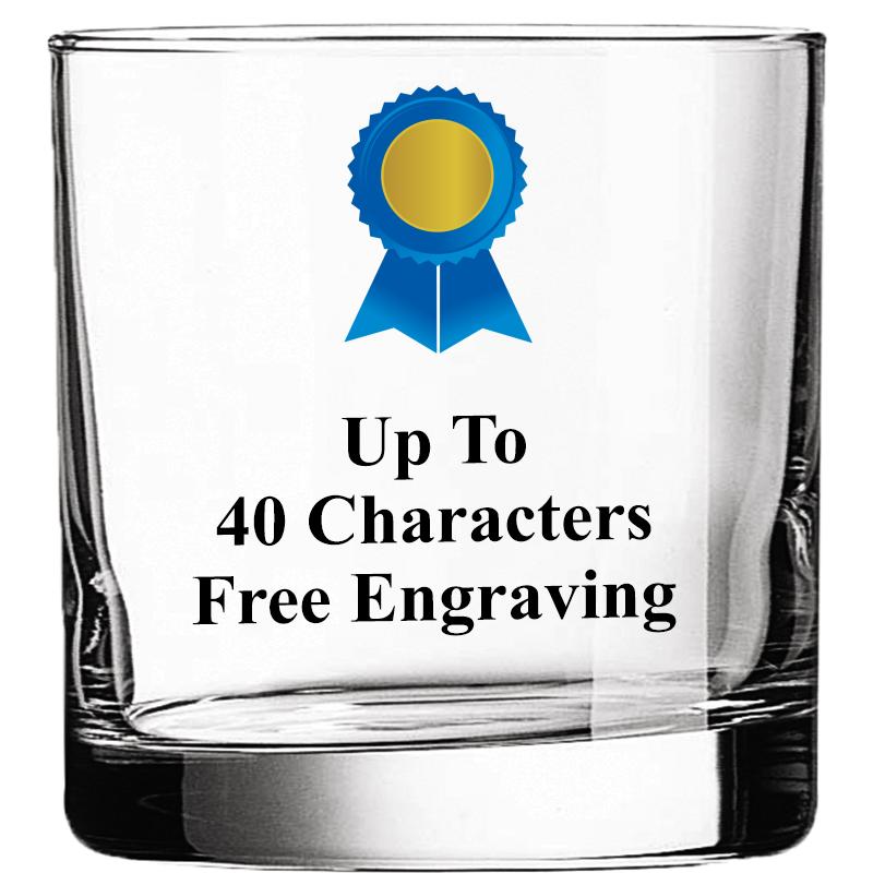 CLR DBL OLD FASHN 10.5OZ GLASS