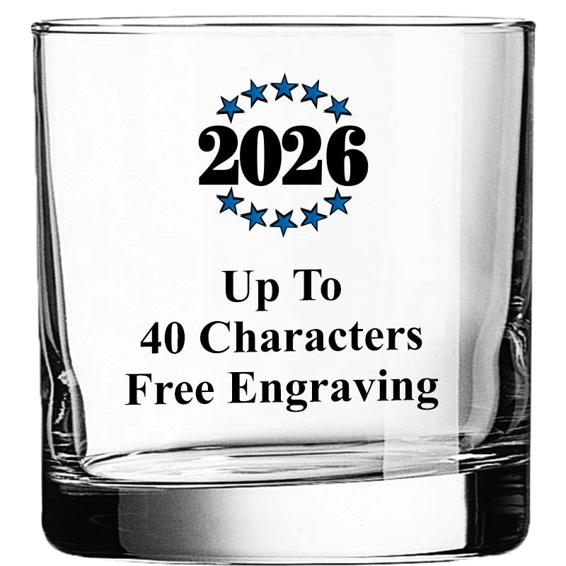 CLR DBL OLD FASHN 10.5OZ GLASS