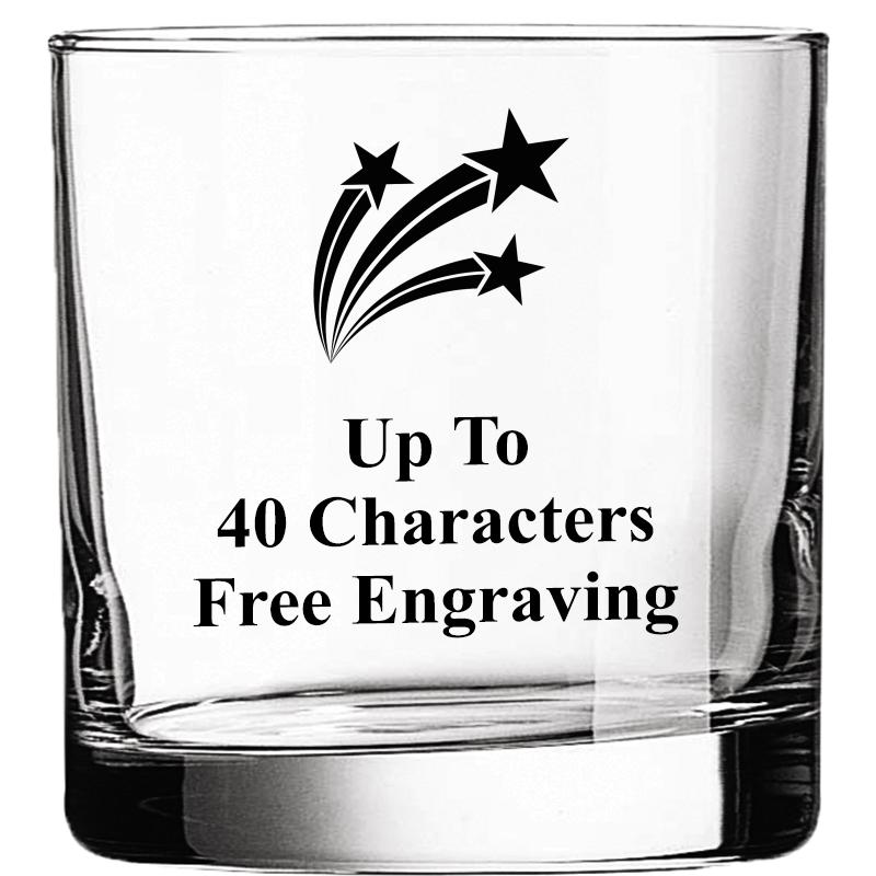 CLR DBL OLD FASHN 10.5OZ GLASS