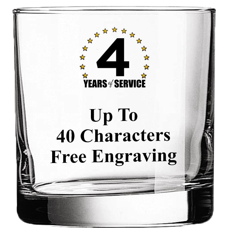 CLR DBL OLD FASHN 10.5OZ GLASS