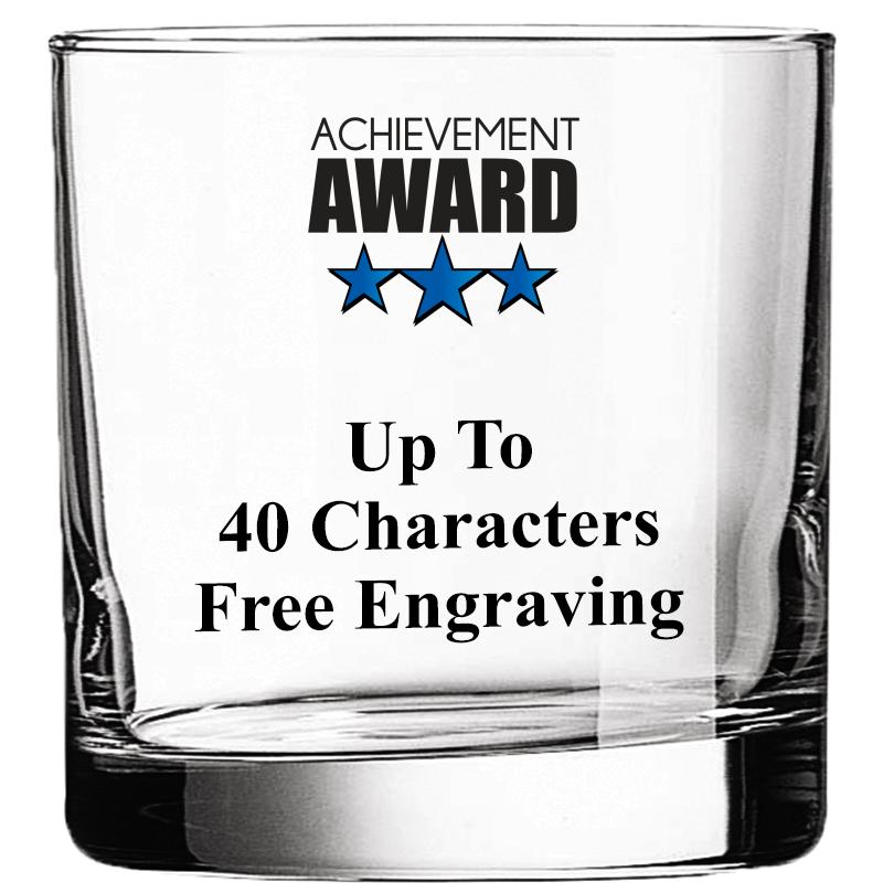 CLR DBL OLD FASHN 10.5OZ GLASS