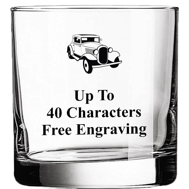 CLR DBL OLD FASHN 10.5OZ GLASS