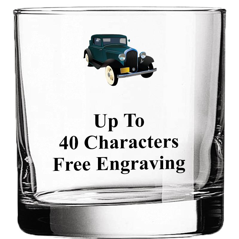 CLR DBL OLD FASHN 10.5OZ GLASS