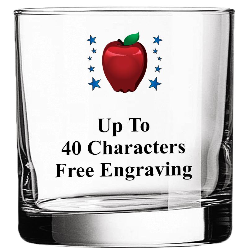 CLR DBL OLD FASHN 10.5OZ GLASS