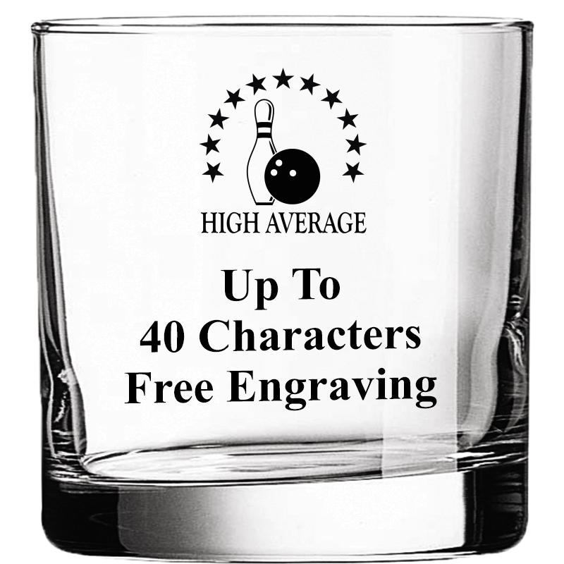 CLR DBL OLD FASHN 10.5OZ GLASS