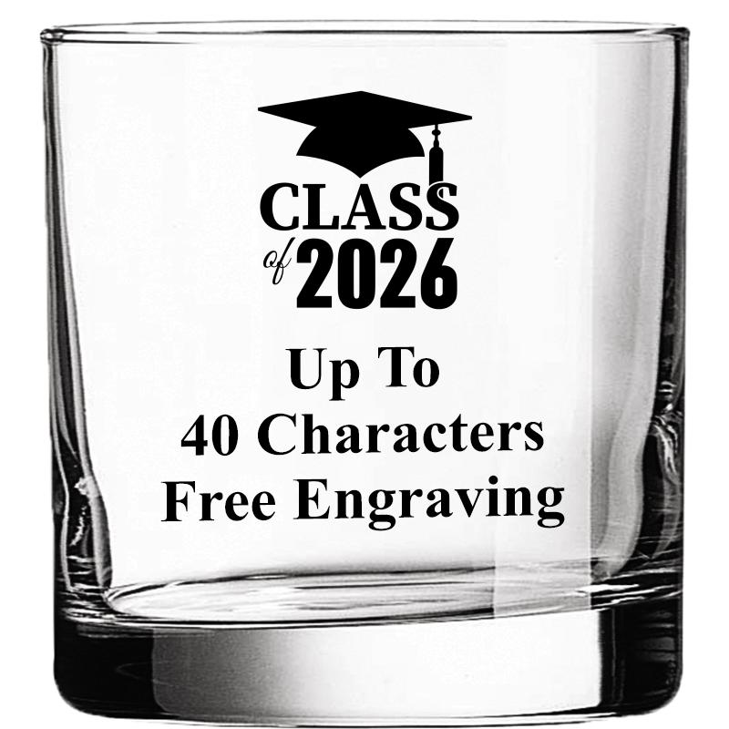 CLR DBL OLD FASHN 10.5OZ GLASS