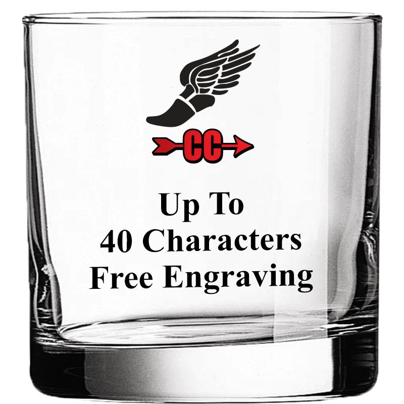 CLR DBL OLD FASHN 10.5OZ GLASS