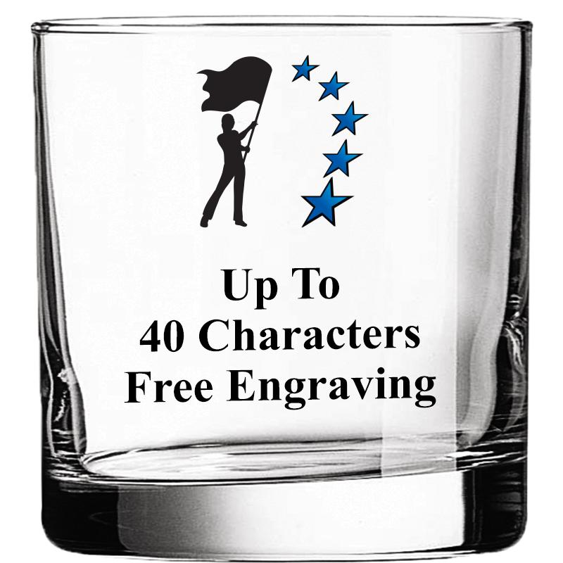 CLR DBL OLD FASHN 10.5OZ GLASS