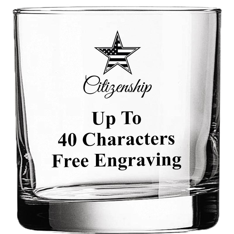 CLR DBL OLD FASHN 10.5OZ GLASS