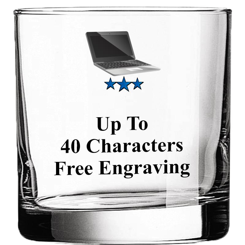 CLR DBL OLD FASHN 10.5OZ GLASS