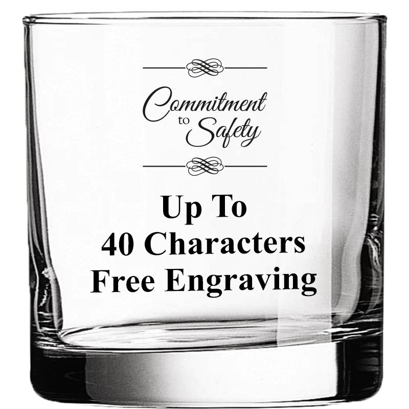 CLR DBL OLD FASHN 10.5OZ GLASS