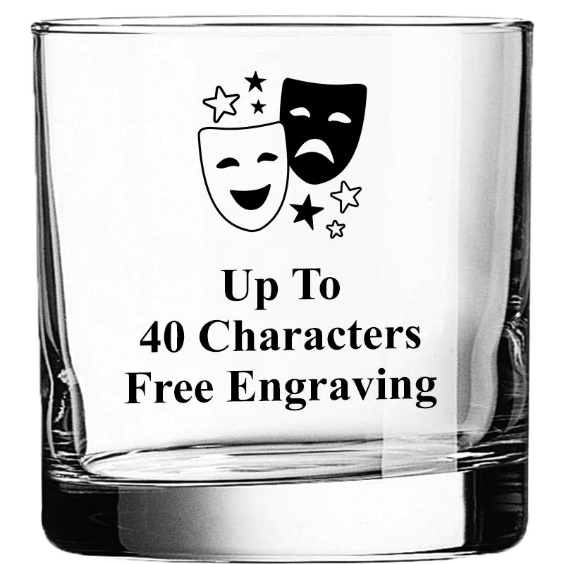 CLR DBL OLD FASHN 10.5OZ GLASS