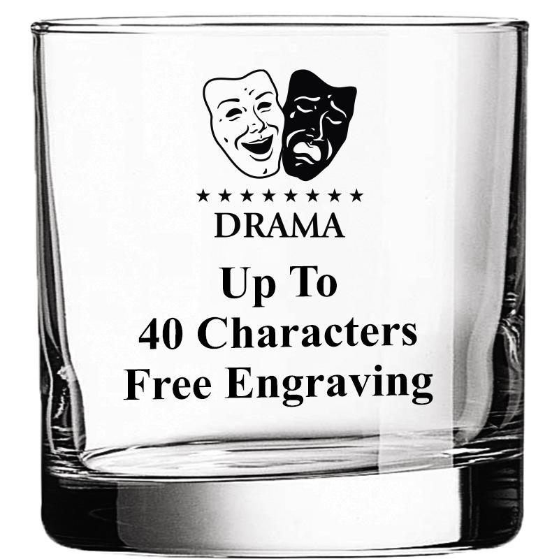 CLR DBL OLD FASHN 10.5OZ GLASS