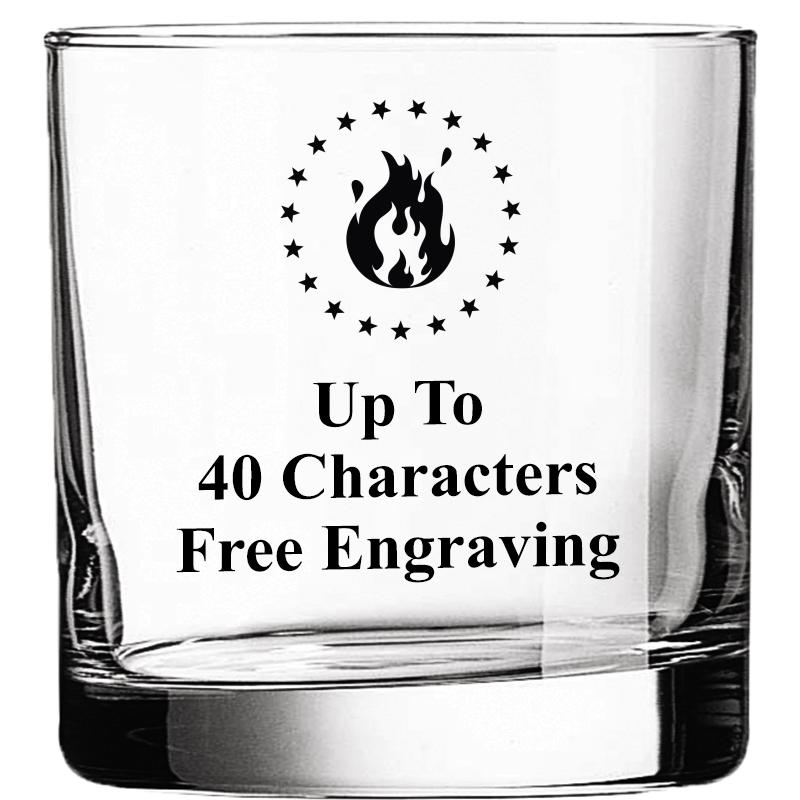 CLR DBL OLD FASHN 10.5OZ GLASS