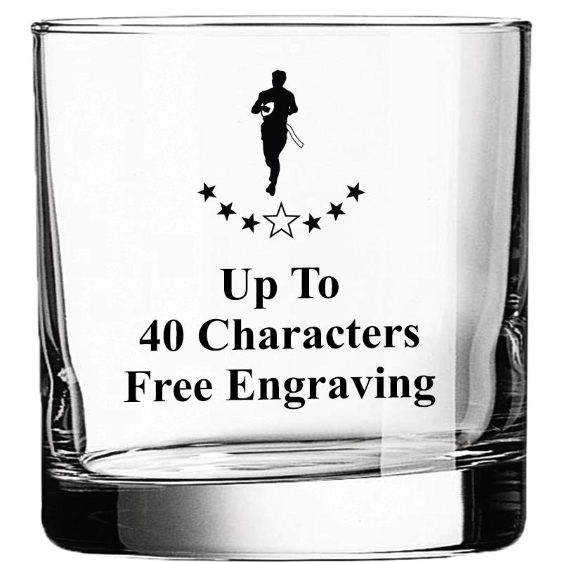 CLR DBL OLD FASHN 10.5OZ GLASS