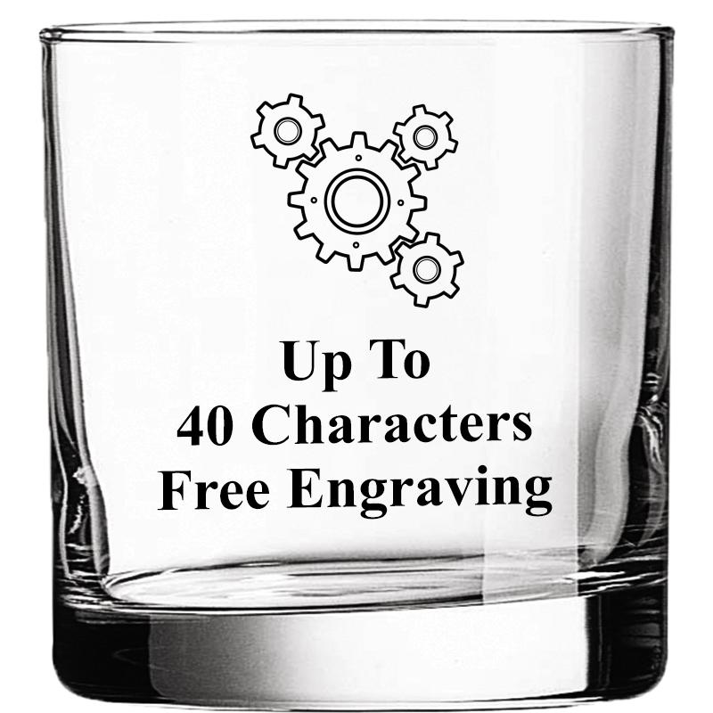 CLR DBL OLD FASHN 10.5OZ GLASS