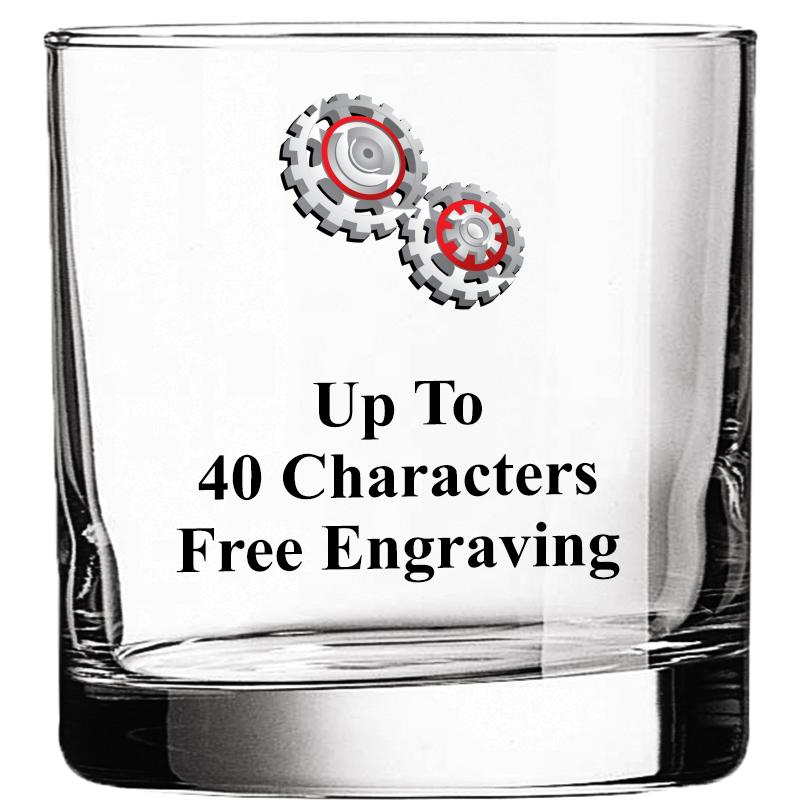 CLR DBL OLD FASHN 10.5OZ GLASS