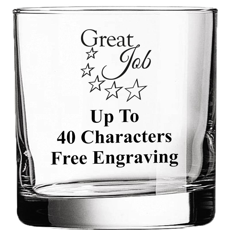 CLR DBL OLD FASHN 10.5OZ GLASS