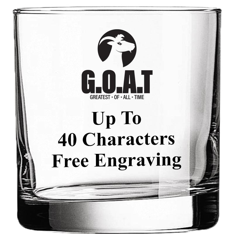 CLR DBL OLD FASHN 10.5OZ GLASS