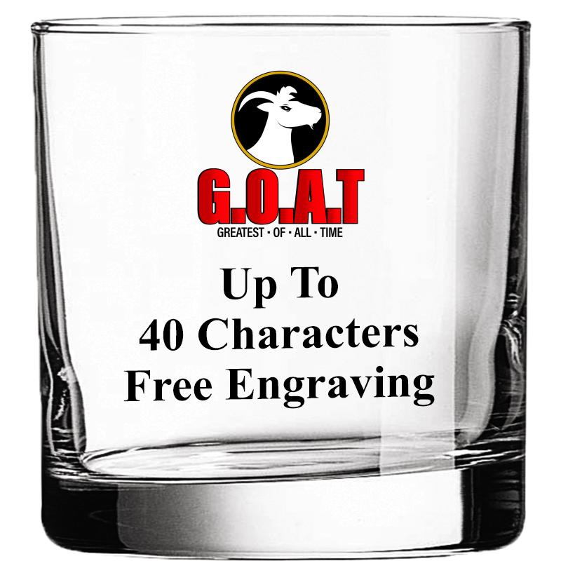 CLR DBL OLD FASHN 10.5OZ GLASS