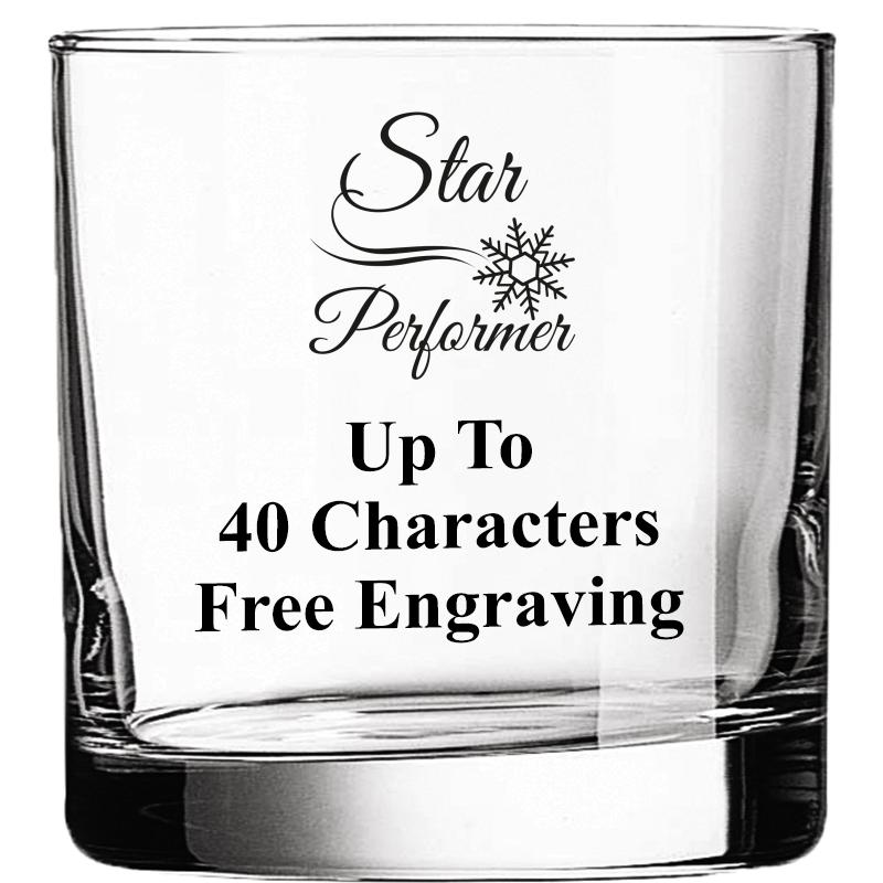 CLR DBL OLD FASHN 10.5OZ GLASS