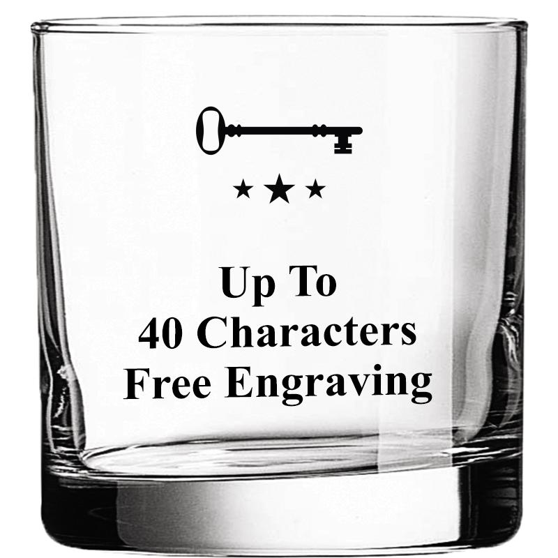 CLR DBL OLD FASHN 10.5OZ GLASS