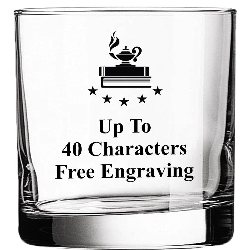 CLR DBL OLD FASHN 10.5OZ GLASS