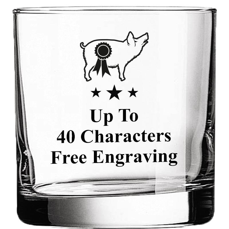 CLR DBL OLD FASHN 10.5OZ GLASS